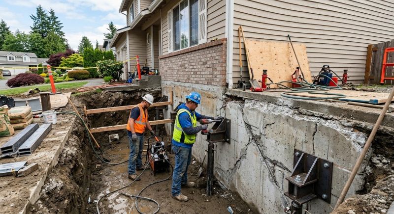 Residential Foundation Repair in Columbus, OH